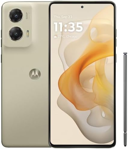 Motorola Moto G Stylus 5G 2024 (128GB, 8GB) 6.7", 50MP Motorola Moto G Stylus 5G 2024 (128GB, 8GB) 6.7", 50MP Camera, Android 14, Snapdragon 6, 5G / 4G LTE / XT2419 / (Unlocked Caramel Latte) (Renewed