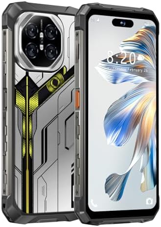 16PROMA X 32+1TB Armor Unlocked Cell Phone,Smartphone 6.99" HD Screen 16PROMA X 32+1TB Armor Unlocked Cell Phone,Smartphone 6.99" HD Screen Android 15 Battery 22000mAh AI Unlocked Phone,Face ID/Fingerprint Unlock/Underwater-night-Photo/Dual SIM/5G/NFC(silver Grey)
