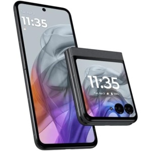 Motorola razr | 2024 | Unlocked | Made for US 8/256GB | 50MP Camera | Koala Gray (Renewed)