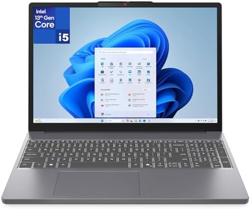 Lenovo 15" Laptop Computer for Home Business, Intel 8-Core i5-13420H, 24GB DDR5 RAM, 1TB PCIe SSD, WiFi 6, Bluetooth 5.2, FHD+ IdeaPad Slim 3, Copilot AI PC, Luna Grey, Windows 11 Home