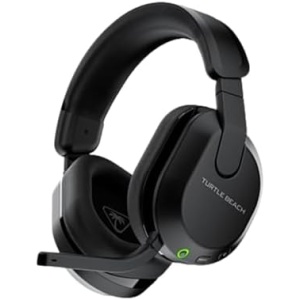 Turtle Beach Stealth 600 Wireless Multiplatform Amplified Gaming Headset for PS5, PS4, PC, & Mobile – Bluetooth, 80-Hr Battery, Noise-Cancelling Flip-to-Mute Mic, 50mm Speakers – Black