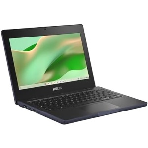 ASUS Chromebook CR11 Ruggedized Laptop, 11.6” Display, Intel Processor N100 Processor, 4GB RAM, 64GB eMMC Storage, Antimicrobial Guard, Spill-Resistant Keyboard, Mineral Grey, CR1104CGA-AS44