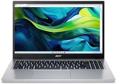 Acer Aspire Go 15 Slim Laptop | 15.6" Full HD Acer Aspire Go 15 Slim Laptop | 15.6" Full HD IPS 1080P Display | Intel Core i3-N305| Intel UHD Graphics | 8GB LPDDR5 | 128GB HD | Wi-Fi 6 | AI PC | Windows 11 Home in S Mode | AG15-31P-3947 (Renewed)
