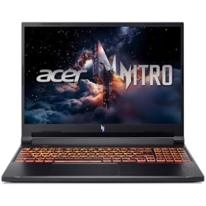 Acer Nitro V Gaming Laptop | Intel Core 9 Processor 270H | NVIDIA GeForce RTX 5070 Laptop GPU | 16" WUXGA IPS 180Hz Display | 16GB DDR5 | 512GB Gen 4 SSD | Wi-Fi 6 | Backlit KB | ANV16-72-98FJ