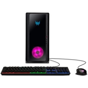 Acer Predator Orion 3000 PO3-640-UR12 Gaming Desktop | 12th Gen Intel Core i7-12700F 12-Core | NVIDIA GeForce RTX 3070 | 16GB DDR4 | 1TB Gen3 SSD | 1TB HDD | Intel WiFi 6E AX211 | RGB Keyboard & Mouse