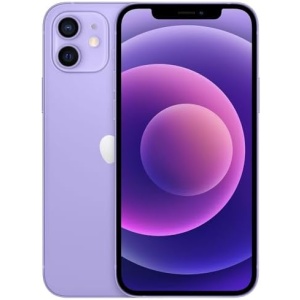 Apple iPhone 12, 128GB, Purple - Unlocked (Renewed)