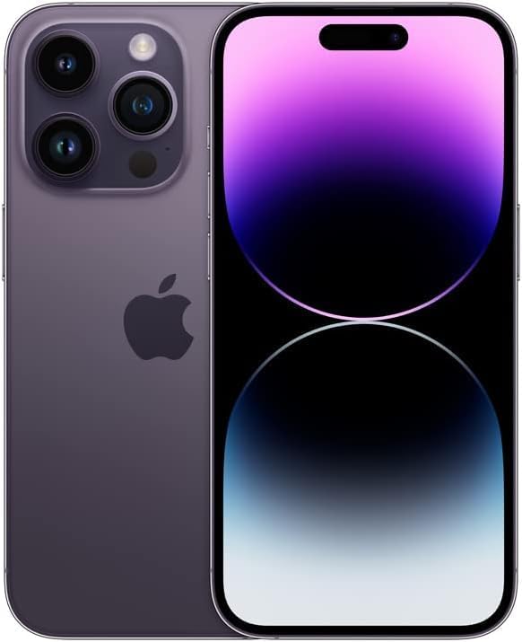 Apple iPhone 14 Pro, 256GB, Deep Purple for Boost Mobile (Renewed)