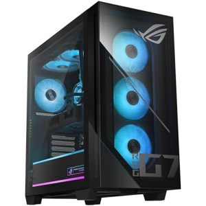 Asus ROG G700 Gaming Desktop Computer Intel Core Ultra 9 285K 64 RAM 2TB SSD NVIDIA GeForce RTX 5090 Black
