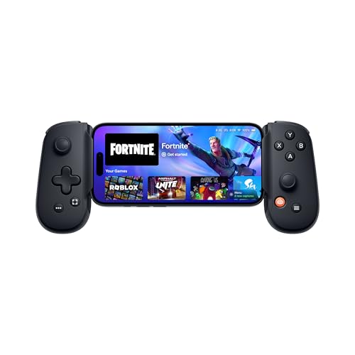 BACKBONE One Mobile Gaming Controller, USB-C Phone Controller for Android BACKBONE One Mobile Gaming Controller, USB-C Phone Controller for Android & iPhone 15/16/17 Series, 2nd Gen, Play Xbox, PlayStation, Fortnite, Call of Duty & More, With 3-Months of Apple Arcade Access