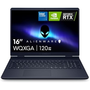 Dell Alienware 16 Aurora Gaming Laptop, 2025, 16" 2560x1600 120Hz, Intel 10-Core 7 240H, NVIDIA GeForce RTX 5050, 32GB DDR5, 1TB SSD, Win11 Home, Backlit KB, Wi-Fi 7, BT 5.3, 720p HD Camera, Blue