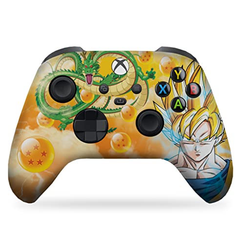 DreamController Go-Ku Custom X-box Controller Wireless compatible with X-box One/Series DreamController Go-Ku Custom X-box Controller Wireless compatible with X-box One/Series X/S Proudly Customized in USA with Permanent HYDRO-DIP Printing (NOT JUST A SKIN)
