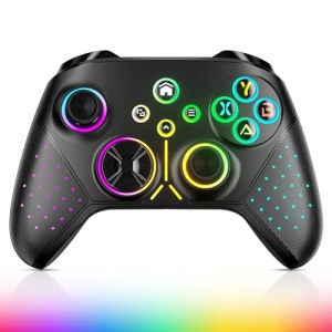 Gamrombo GamromboWireless Controller Replacement for Xbox One, Series X|S, One S|X Gampad with Dual Vibration, Macro/Turbo Function, 3.5mm Audio Jack