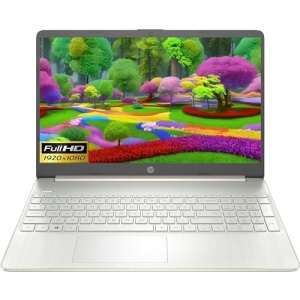 HP 15 Slim Laptop in Galactic Silver Intel i5-1135G7 up to 4.2GHz 8GB RAM 256GB SSD 15.6in Full HD LCD Webcam WiFi HDMI Windows 11 (15-DY27 - Renewed)