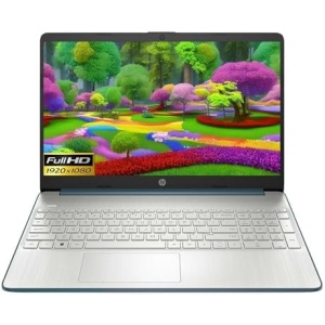 HP 15 Slim Laptop in Ocean Blue Intel 10-core i5-1235u up to 4.2GHz 8GB RAM 256GB SSD 15.6in FHD LCD WiFi HDMI Win 11 (15-DY58 - Renewed)