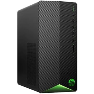 HP Pavilion Gaming Desktop PC - AMD 6-Core Ryzen 5 5600G Processor, AMD Radeon RX5500, 8GB RAM, 256GB PCIe NVMe SSD, Win 10 Home