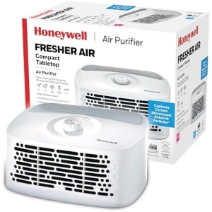 Honeywell Hepaclean Tabletop 13' x 13' Room Air Purifier