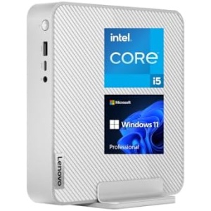 Lenovo IdeaCentre Business Mini Desktop, 13th Gen Intel i5-13500H, 32GB RAM, 1TB PCIe M.2 SSD, RJ-45, HDMI, Wi-Fi 6, Bluetooth, Windows 11 Pro, Grey