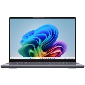 Lenovo IdeaPad Slim 3X Copilot+ PC 15.3" Laptop Computer - Luna Grey Snapdragon X (8-Core) Processor; 16GB LPDDR5x-8448 Onboard RAM; 1TB Solid State Drive; Qualcomm Adreno Graphics (Renewed)