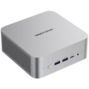 MINISFORUM M1 Pro Mini PC Core Ultra 9 Processor 285H(16C/16T) 64GB DDR5 2TB SSD Desktop Computer, HDMI|DP|2xUSB4 Video Output, Oculink Port, 2.5G RJ45/WiFi7/BT5.4, Arc 140t Graphics Micro PC
