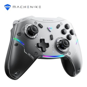 Machenike G5 Pro Wireless Gaming Controller for Windows PC,Switch,IOS&Android,PC Controller Hall Effect Joystick?Triggers/Gyroscope,RGB Lights (Black) [video game]