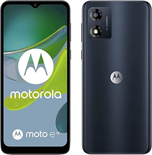 Motorola Moto E13 Dual SIM 64GB ROM + 2GB RAM Motorola Moto E13 Dual SIM 64GB ROM + 2GB RAM Factory Unlocked 4G Smartphone (Cosmic Black) - International Version