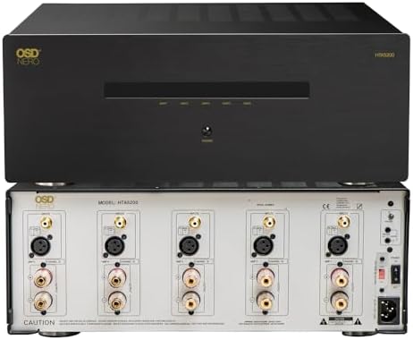 OSD Audio Nero HTA5200 Multi Channel (5X) 210W/Ch Home Theater OSD Audio Nero HTA5200 Multi Channel (5X) 210W/Ch Home Theater Amplifier