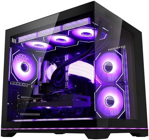 Ocean Park Black Gaming PC Gamer Desktop Computer, AMD Ryzen Ocean Park Black Gaming PC Gamer Desktop Computer, AMD Ryzen 7 9800X3D 8-Core 4.7GHz, RTX 5070 TI 16GB, 32GB DDR5, 1TB PCIe SSD, 850W PSU, 360mm ARGB AIO, WiFi + BT Ready, Pre-installed Windows 11