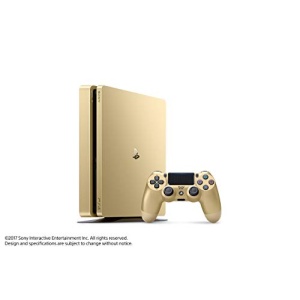 PlayStation 4 Slim 1TB Gold Console [Discontinued] [video game] (Renewed)