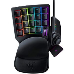 Razer Tartarus V2 Gaming Keypad: Mecha Membrane Key Switches - One Handed Keyboard - 32 Programmable Keys - Customizable Chroma RGB Lighting - Programmable Macros - Snap Tap - Black