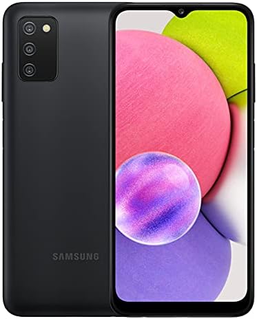 Samsung Galaxy A03s Cell Phone, AT&T GSM Unlocked Android Smartphone, Samsung Galaxy A03s Cell Phone, AT&T GSM Unlocked Android Smartphone, 32GB, Long Lasting Battery, Expandable Storage, 3 Camera Lenses, Infinite Display - Black (Renewed)