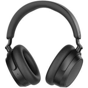 Sennheiser ACCENTUM Plus Wireless Bluetooth Headphones Noise Cancelling - Quick-Charge Feature, 50-Hr Battery Playtime, Adaptive Hybrid ANC, Bluetooth Over Ear Headphones for Traveling, School, Black