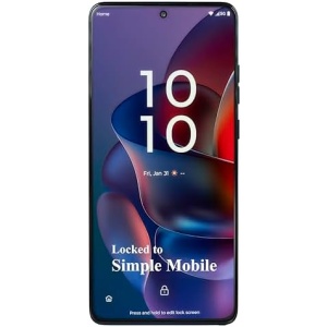 Simple Mobile Motorola Moto g Stylus 2025, 128GB, Gibraltar Sea - Prepaid Smartphone with Built-in Stylus, 6.8" FHD+ Display, 50MP Camera, 5G (Locked to Simple Mobile)