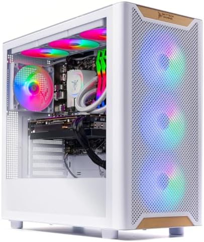 Skytech Gaming Chronos 3 Desktop PC, Intel i7 14700F 2.1 Skytech Gaming Chronos 3 Desktop PC, Intel i7 14700F 2.1 GHz (5.3GHz Turbo), NVIDIA RTX 5060 Ti 16GB, 1TB NVMe SSD, 16GB DDR5 RAM 5200, 850W Gold ATX 3 PSU, 360mm ARGB AIO, Wi-Fi, Win 11