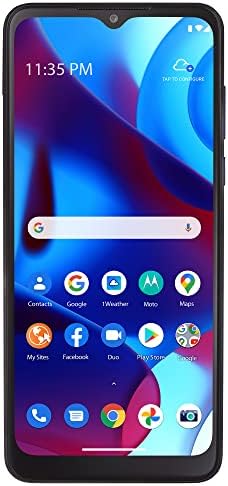 Tracfone Moto g Pure (2021), 32GB, Blue - Prepaid Smartphone Tracfone Moto g Pure (2021), 32GB, Blue - Prepaid Smartphone (Locked/Renewed)