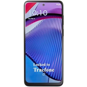 Tracfone Motorola Moto g Power 2023 5G [Activation Promotion] Locked Mineral Black 64GB, Includes 1500Min/1500Txt/1500MB, 365 Days Service Plan - Prepaid Smartphone, 6.5" 90Hz Display, 50MP Camera