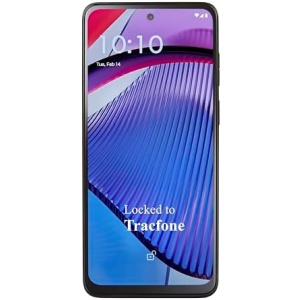 Tracfone, Motorola Moto g Power 5G (2023), 128GB, Prepaid Smartphone, Black, 50MP Main Camera, Locked