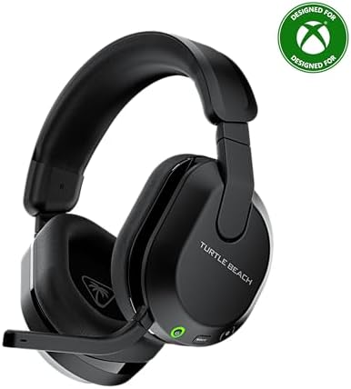 Turtle Beach Stealth 600 Wireless Multiplatform Amplified Gaming Headset for Turtle Beach Stealth 600 Wireless Multiplatform Amplified Gaming Headset for Xbox Series X|S, Xbox One, PC, PS5, PS4, & Mobile – Bluetooth, 80-Hr Battery, Noise-Cancelling Mic – Black