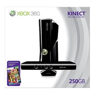 Xbox 360 250GB Console with Kinect (Renewed)