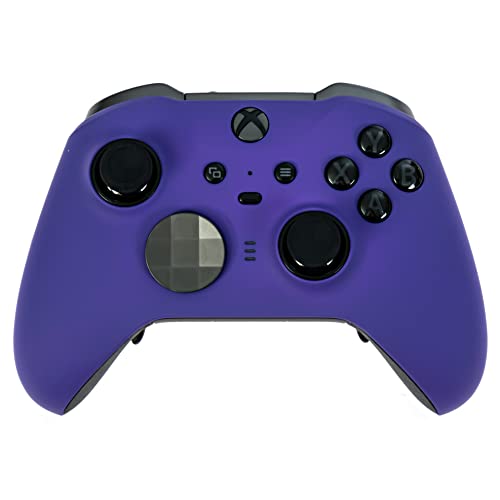 Xbox Elite Series 2 Custom Soft Touch Controller - Soft Xbox Elite Series 2 Custom Soft Touch Controller - Soft Touch Feel, Added Grip, Vibrant Purple Color - Compatible with Xbox One, Series X|S