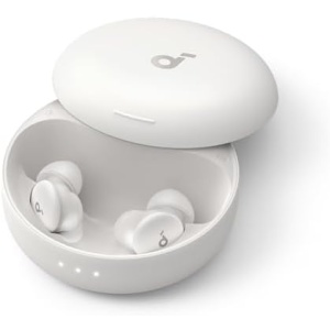soundcore Sleep A30 by Anker Sleep Earbuds, Smart Active Noise Cancelling Sleep Headphones, Adaptive Snore-Masking System, Ultra-Comfort for Side Sleepers, 45H Playtime
