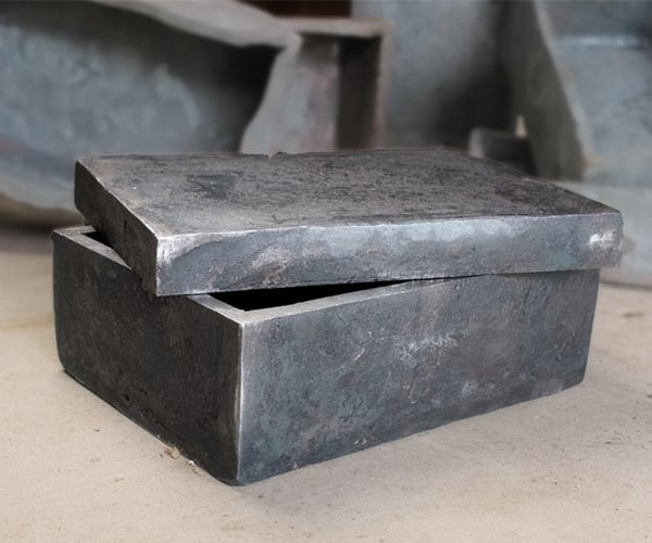 Forging a Steel Box without Cuts or Welds