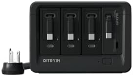 Gitryin 1 Type-C 65W Retractable Wall Charger, 3 Type-C 40W Gitryin 1 Type-C 65W Retractable Wall Charger, 3 Type-C 40W Retractable Wall Chargers and 12-in-1 Desktop Charging Station