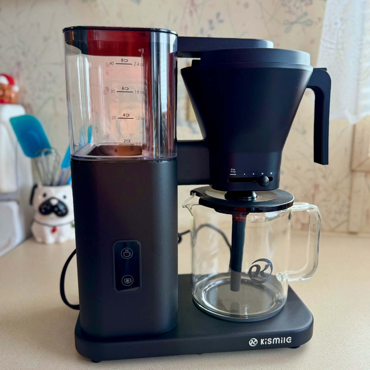 Kismile 8 Cup Drip Coffee Maker Machine Review - Brew like a pro at home