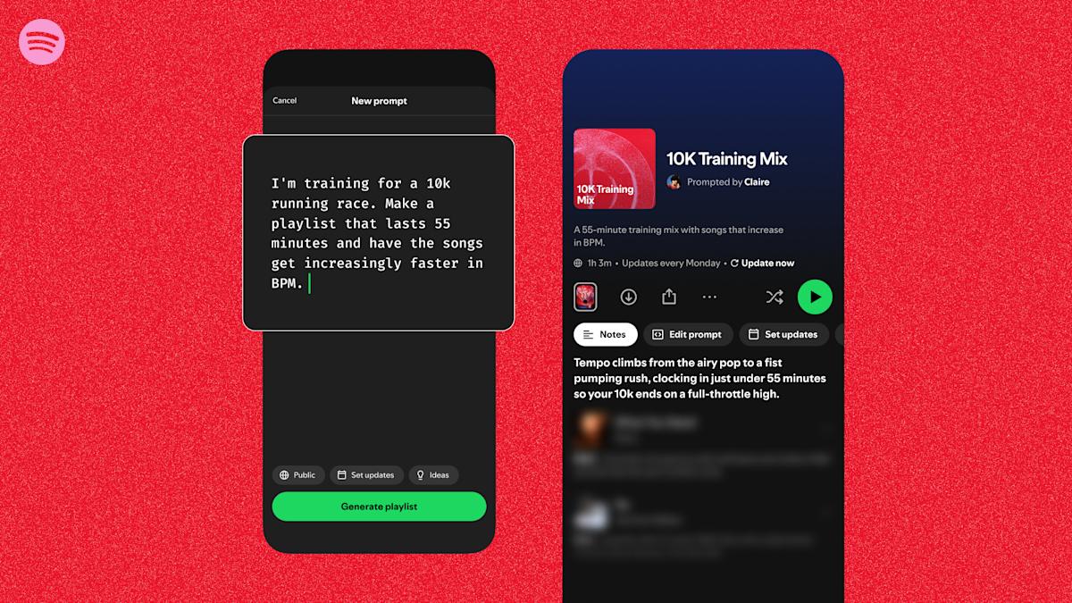 Spotify's Prompted Playlist lets you describe exactly what you want to hear