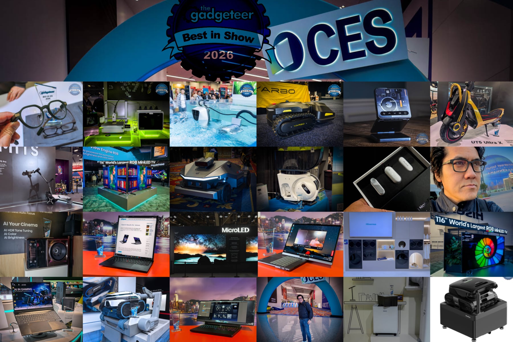 The Gadgeteer's Best in Show at CES 2026: 25 products that earned our trophies this year
