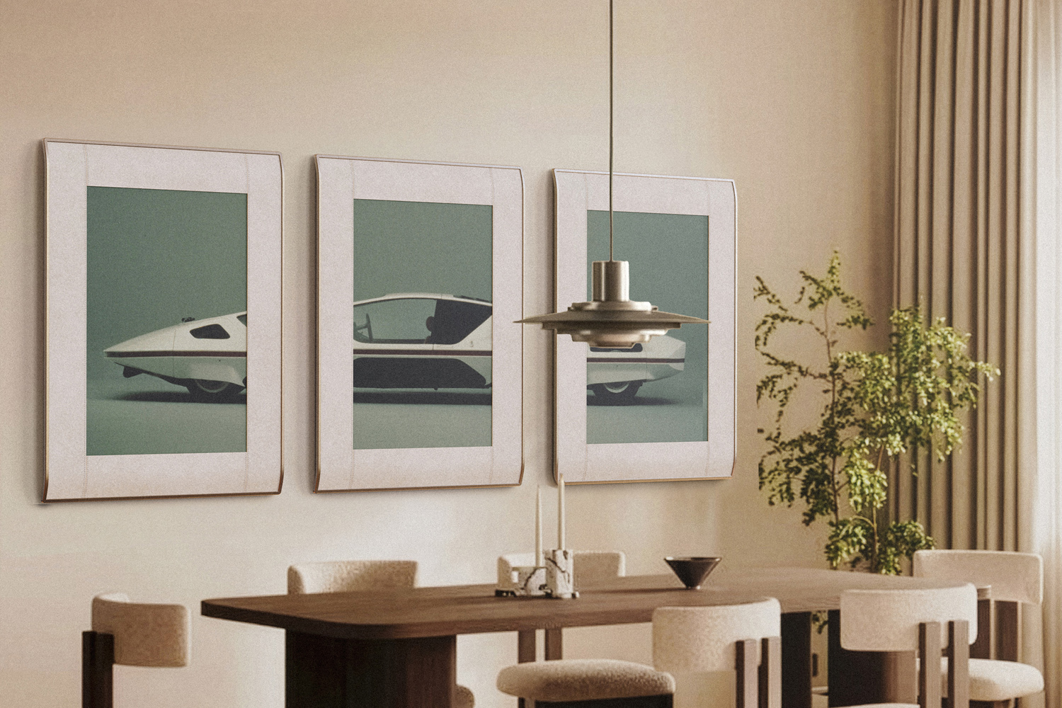InkPoster Duna by Pininfarina trio